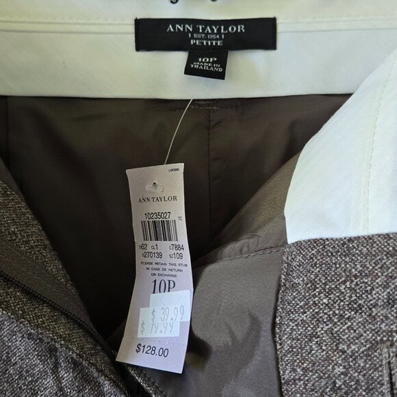 NEW Ann Taylor Signature Fit Trouser Leg 10P - Picture 2 of 8